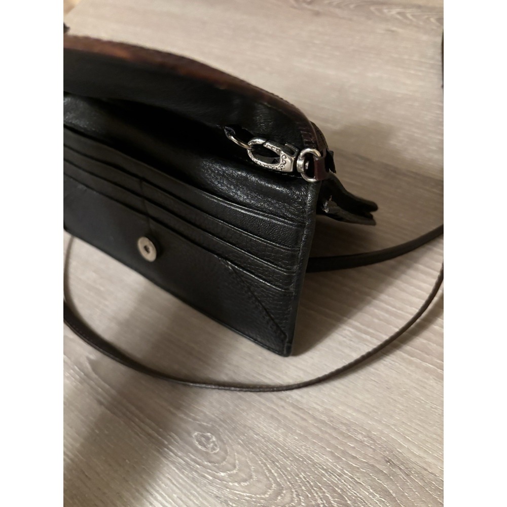 Brighton Crossbody Wallet Purse Bag Boho Festival Timeless Buckle Western Preppy - Picture 5 of 11